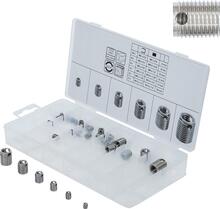 Traatinsertid keermele helicoil BGS TECHNIC, komplekt, 32 tk (6844)