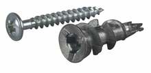 Tüübel kruviga Essve Driva TP12, 4,5 x 35 mm, 4 tk