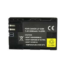 Aku Canon LP-E6N, 2400mAh