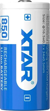 Aku Xtar 16340/R-CR123, 3,7V, 850mAh Li-ion