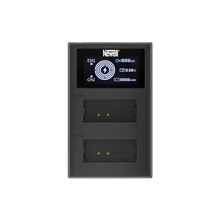Laadija Newell FDL-USB-C, kahe kanaliga, LP-E12 akudele