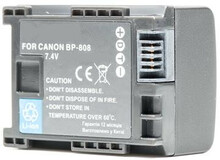 Aku Canon BP-808, 890mAh