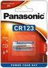 Patarei Panasonic CR123A, 3V, liitium