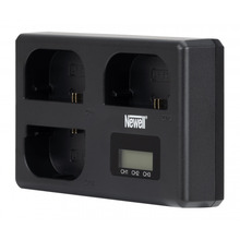 Laadija Newell TT-USB-C, kolme kanaliga, Canon LP-E6