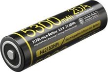 Akupatarei Nitecore NL2153HPI, Li-Ion, 3,6V, 5300mAh, 21700