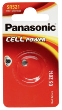 Patarei Panasonic SR521EL/1B, 1.55V