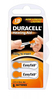 Patareid Duracell DA/13N6, Zinc air, 6 tk
