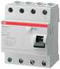 Lekkevoolukaitse ABB FH204, AC, 4P, 25 A, 400 V, 30 mA
