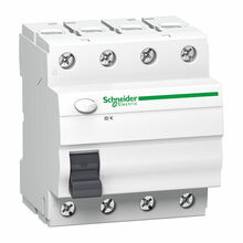 Jääkvoolu kaitselüliti Schneider Electric A9Z05425, 4P, 25 A, 240 V, 30 mA