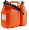 Kahekambriline plastkanister Amio, 6 L + 2,5 L, amio-03208