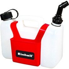 Kombineeritud kanister Einhell 4501325, plast, 4.25 L, valge