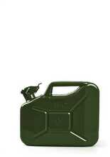 Metallist kanister Rexxon F-1300, 10 L, roheline