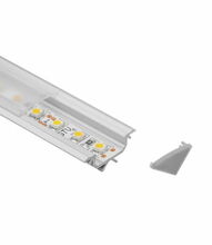 LED liistu profiili komplekt GTV Glax, nurgaga, 45 kraadi, 2 m
