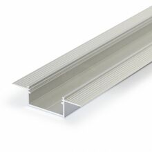 Alumiiniumprofiil TOPMET VARIO30-04 LED ribadele, 3m, anodeeritud
