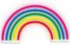 Neoondekoratsioon Manta SNL33MTT Style Rainbow, 16 cm, mitmevärviline