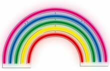 Neoondekoratsioon Manta SNL33MTT Style Rainbow, 16 cm, mitmevärviline