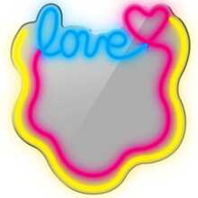 Peegel Manta MASNL131MT Style Neon Lights LOVE LED