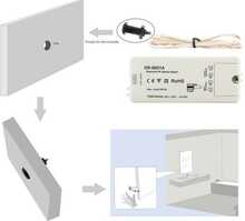 LED riba sensorlüliti SR-8001A-DC, valge