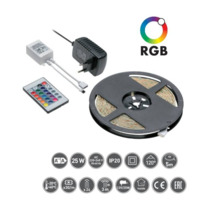 LED ribade komplekt Gtv LD-ZL5RGB150-00, RGB, 5 m, IP20