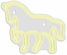 Neoondekoratsioon Manta SNL103WH Hobune, valge