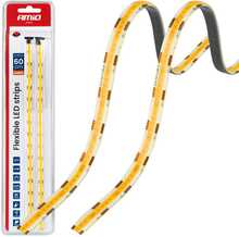 LED riba Amio AMIO-04572, COB, 2x30 cm, 12V, oranž