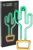 Neoonlamp Manta SNL07GNT CACTUS, roheline/kollane