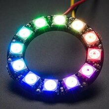 Dioodirõngas Adafruit NeoPixel 37mm, RGB LED