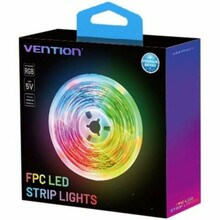 LED riba Vention PAAWJ RGB FPC 5V 5m koos IR puldiga