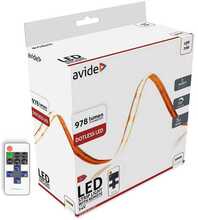 LED riba Avide COB 16W 24V 3000K, 2m, puldiga