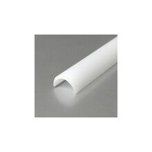 LED profiili kate Topmet ARC12, ovaalne, valge, 2 m