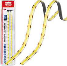 LED riba Amio AMIO-04569, COB, 2x30 cm, 12V, valge