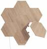 Nutikas valguspaneel Nanoleaf Elements Wood Look Hexagons Starter Kit, 7 paneeli