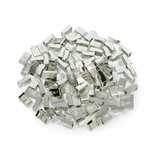 Võrgupistik Lanberg PLS-6000EZ RJ45 CAT.6 FTP 8P8C, 100 tk, hõbe