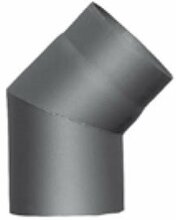 Düüsi põlveliigend Jeremias Ferrolux 130 mm, 45 kraadi, must