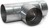 Kolmik kaminatele Wadex 107, D150 mm, 90 kraadi