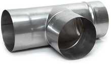 Kolmik kaminatele Wadex 107, D100 mm, 90 kraadi