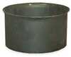 Kamina ühendustoru Abx 150 mm, must