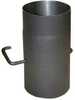 Kamina ühendustoru Abx 130 mm, 25 cm, must