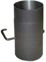 Kamina ühendustoru Abx 130 mm, 25 cm, must