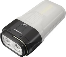 Taskulamp Nitecore LR70, 400 lm, must / valge