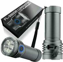 Taskulamp Everactive FL-3300R Luminator, 3300 lm, 3x Osram P9 10 W LED, IPX4