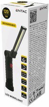 LED taskulamp Entac En-9847, 3W+1W, 120 lm, IP65, USB laetav
