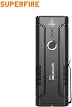 Taskulamp Superfire M12, 8000 lm, 112 W, USB C, 4x 18650 8000 mAh, IP44
