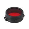 Difuusorfilter taskulambile Nitecore NFR65, punane
