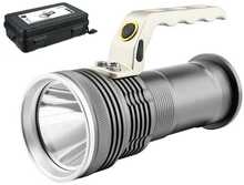 LED taskulamp Entac EN-9885, 5 W, 400 lm, IP65, laetav, 2x18650