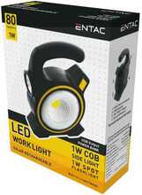 LED taskulamp Entac En-7782, 1 W, 80 lm, IP20, laetav USB