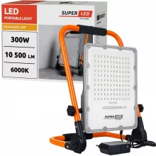 LED prožektor Superled- 300W koos halogeeni kaasaskantava statiiviga
