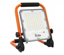 Akulaetav LED prožektor Smartled, 30 W, 3,2 V, 4500 K, 5000 mAh, oranž