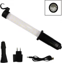 Töövalgusti 20 SMD + 17 LED magnetiga