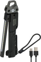 Laetav töövalgusti Brennenstuhl HL 400 AC 1173730002, must/hall, LED 3 W, 6500 K